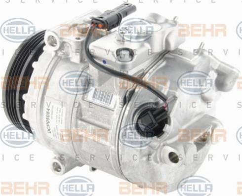 HELLA 8FK 351 006-361 - Компресор, климатизация vvparts.bg