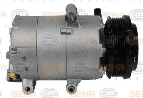 HELLA 8FK 351 006-301 - Компресор, климатизация vvparts.bg