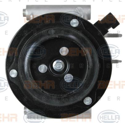 HELLA 8FK 351 006-301 - Компресор, климатизация vvparts.bg