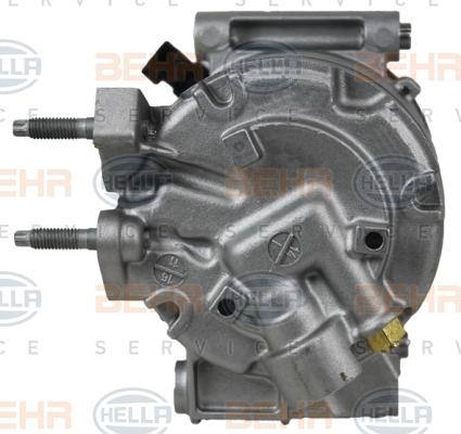 HELLA 8FK 351 006-301 - Компресор, климатизация vvparts.bg