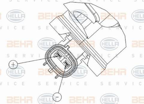 HELLA 8FK 351 006-311 - Компресор, климатизация vvparts.bg