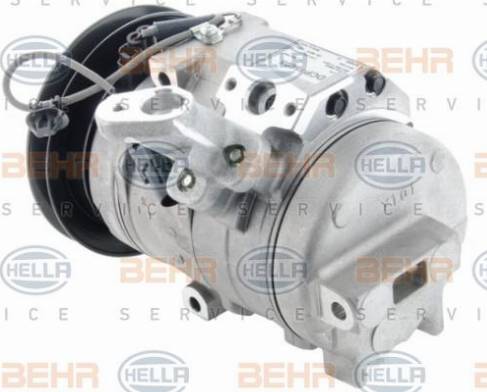 HELLA 8FK 351 006-371 - Компресор, климатизация vvparts.bg