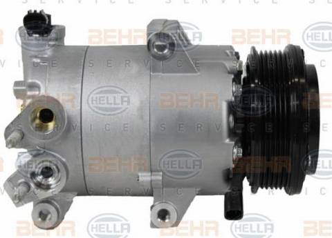 HELLA 8FK 351 006-251 - Компресор, климатизация vvparts.bg