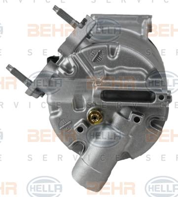 HELLA 8FK 351 006-231 - Компресор, климатизация vvparts.bg