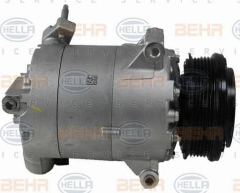 HELLA 8FK 351 006-231 - Компресор, климатизация vvparts.bg