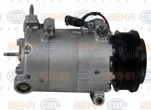 HELLA 8FK 351 006-271 - Компресор, климатизация vvparts.bg