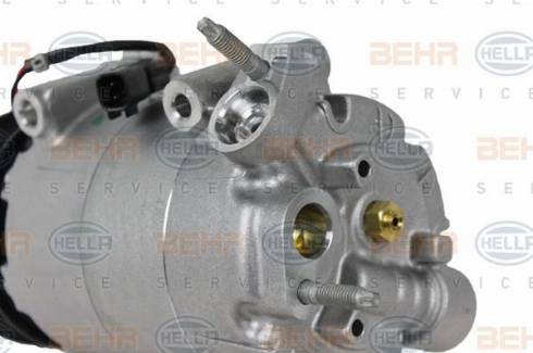 HELLA 8FK 351 006-271 - Компресор, климатизация vvparts.bg