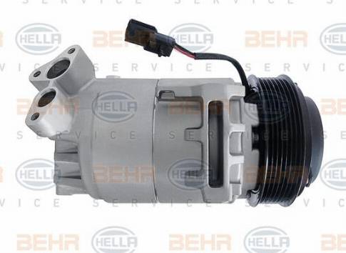 HELLA 8FK 351 001-891 - Компресор, климатизация vvparts.bg