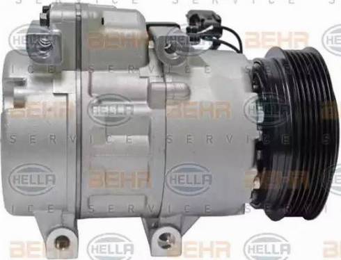 HELLA 8FK 351 001-301 - Компресор, климатизация vvparts.bg