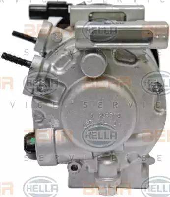 HELLA 8FK 351 001-311 - Компресор, климатизация vvparts.bg