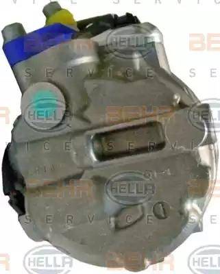 HELLA 8FK 351 001-371 - Компресор, климатизация vvparts.bg