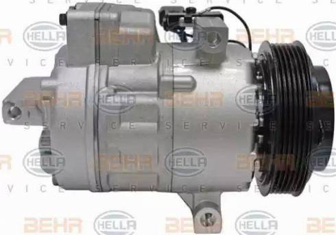 HELLA 8FK 351 001-291 - Компресор, климатизация vvparts.bg