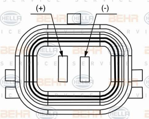 HELLA 8FK 351 008-091 - Компресор, климатизация vvparts.bg