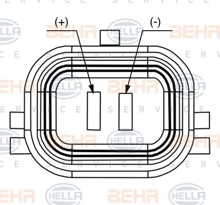 HELLA 8FK 351 008-211 - Компресор, климатизация vvparts.bg