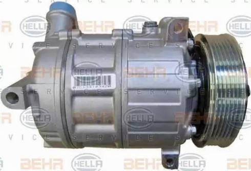 HELLA 8FK 351 003-331 - Компресор, климатизация vvparts.bg