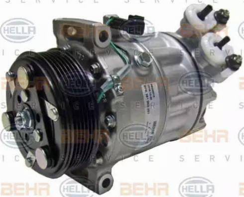 HELLA 8FK 351 003-261 - Компресор, климатизация vvparts.bg