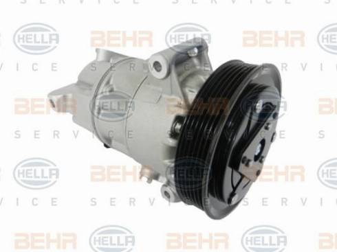 HELLA 8FK 351 003-751 - Компресор, климатизация vvparts.bg