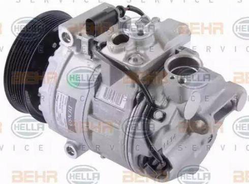 HELLA 8FK 351 002-451 - Компресор, климатизация vvparts.bg