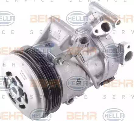 HELLA 8FK 351 002-401 - Компресор, климатизация vvparts.bg