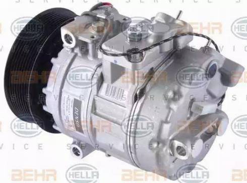 HELLA 8FK 351 002-421 - Компресор, климатизация vvparts.bg