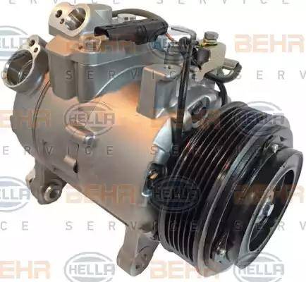 HELLA 8FK 351 002-831 - Компресор, климатизация vvparts.bg