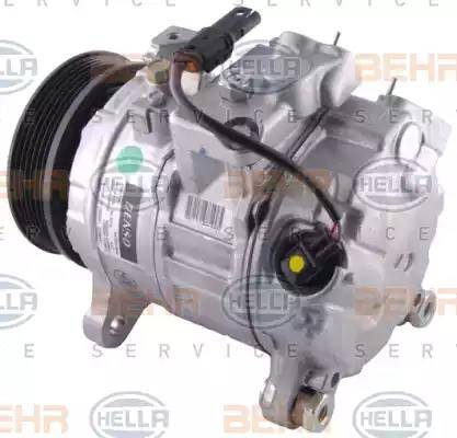 HELLA 8FK 351 002-341 - Компресор, климатизация vvparts.bg