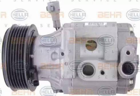 HELLA 8FK 351 002-381 - Компресор, климатизация vvparts.bg