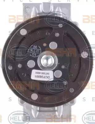 HELLA 8FK 351 002-371 - Компресор, климатизация vvparts.bg