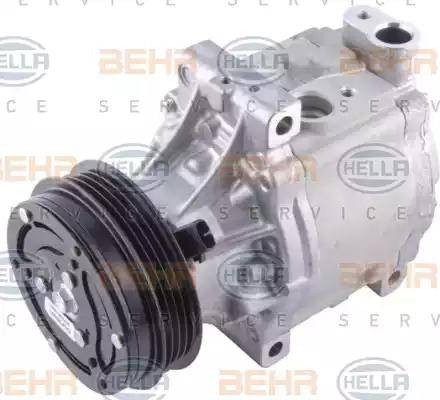 HELLA 8FK 351 002-371 - Компресор, климатизация vvparts.bg