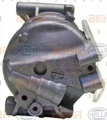 HELLA 8FK 351 002-291 - Компресор, климатизация vvparts.bg