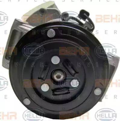 HELLA 8FK 351 002-281 - Компресор, климатизация vvparts.bg