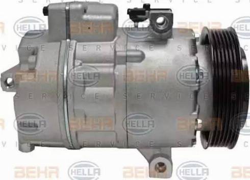 HELLA 8FK 351 002-231 - Компресор, климатизация vvparts.bg