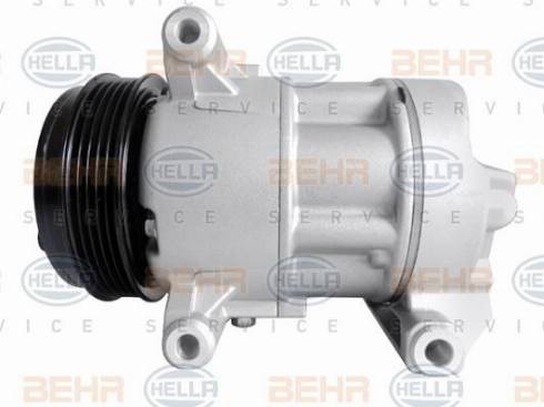 HELLA 8FK 351 002-791 - Компресор, климатизация vvparts.bg