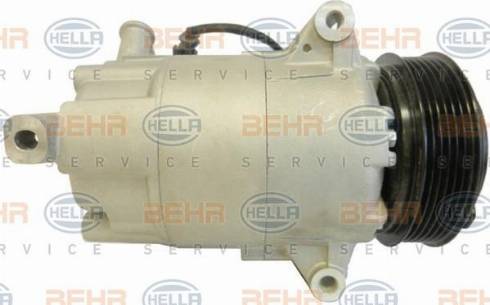 HELLA 8FK 351 002-781 - Компресор, климатизация vvparts.bg