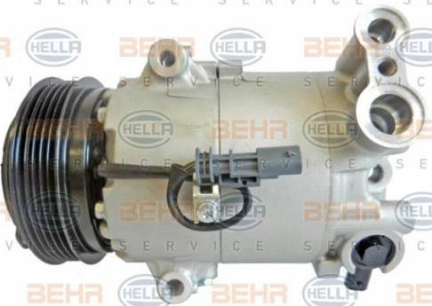 HELLA 8FK 351 002-771 - Компресор, климатизация vvparts.bg