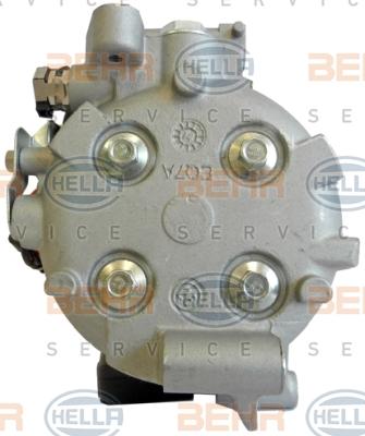 HELLA 8FK 351 007-561 - Компресор, климатизация vvparts.bg