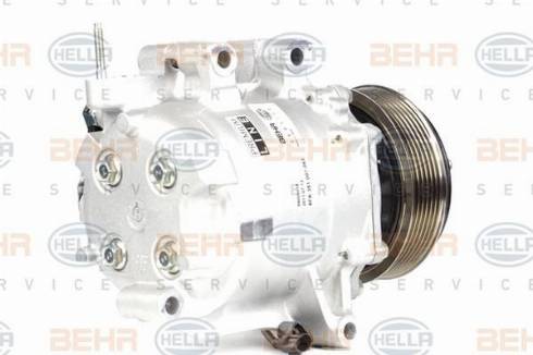 HELLA 8FK 351 007-061 - Компресор, климатизация vvparts.bg