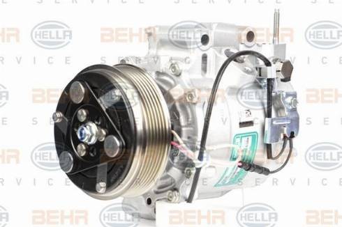 HELLA 8FK 351 007-061 - Компресор, климатизация vvparts.bg