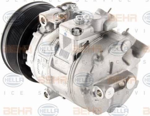 HELLA 8FK 351 007-191 - Компресор, климатизация vvparts.bg