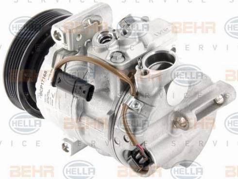 HELLA 8FK 351 007-181 - Компресор, климатизация vvparts.bg