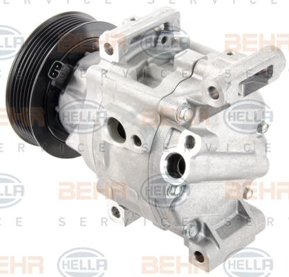 HELLA 8FK 351 007-261 - Компресор, климатизация vvparts.bg