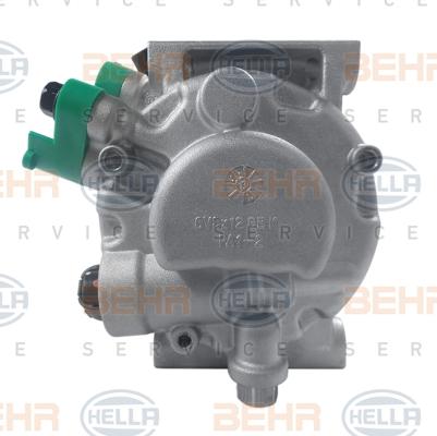 HELLA 8FK 351 010-041 - Компресор, климатизация vvparts.bg