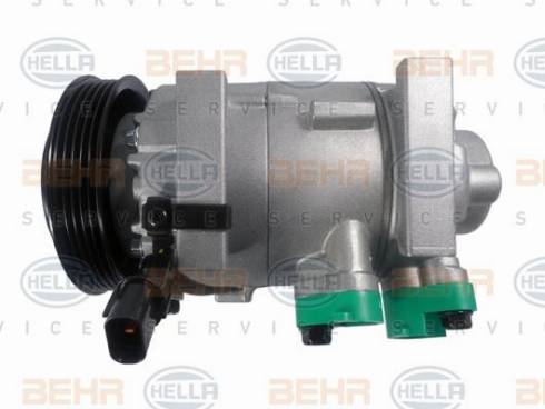 HELLA 8FK 351 010-041 - Компресор, климатизация vvparts.bg