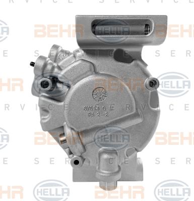 HELLA 8FK 351 010-051 - Компресор, климатизация vvparts.bg