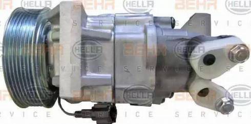 HELLA 8FK 351 109-411 - Компресор, климатизация vvparts.bg