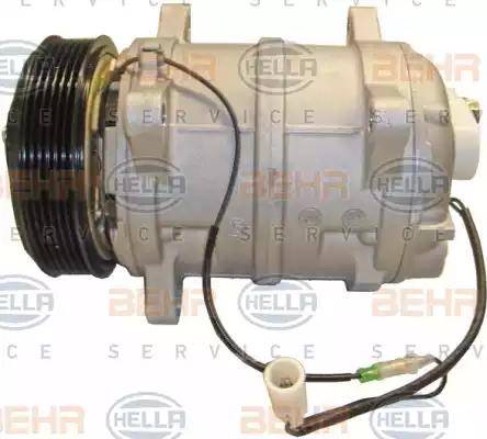 HELLA 8FK 351 109-561 - Компресор, климатизация vvparts.bg