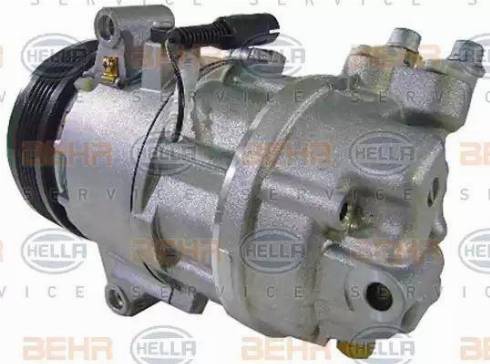 HELLA 8FK 351 109-881 - Компресор, климатизация vvparts.bg