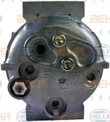 HELLA 8FK 351 109-221 - Компресор, климатизация vvparts.bg