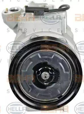 HELLA 8FK 351 105-531 - Компресор, климатизация vvparts.bg