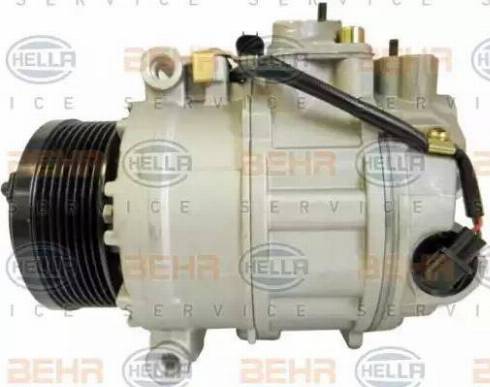 HELLA 8FK 351 105-571 - Компресор, климатизация vvparts.bg